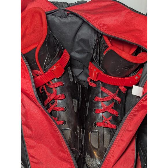 Rollerblade Macroblade Inline Skates Men’s Size 12 Black Red w/ Bag Guards main image 11
